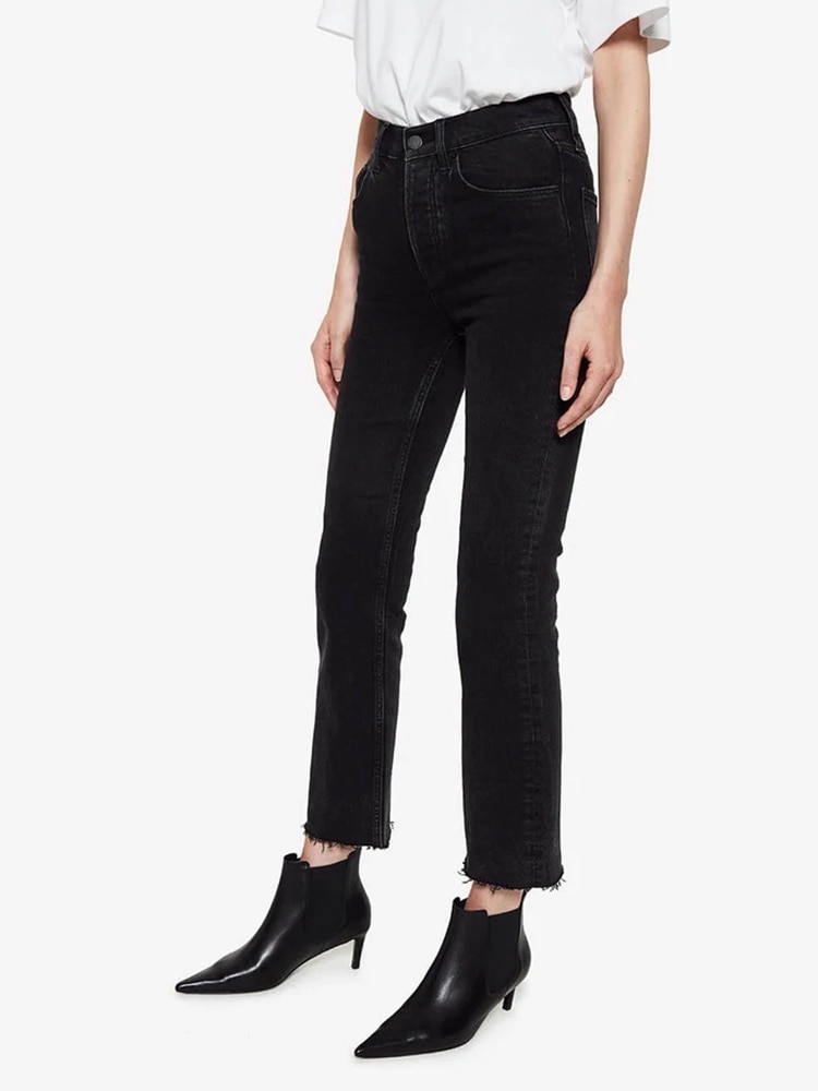 2022 Spring and Summer Classic Four-color High-waisted Jeans Flared Denim Trousers