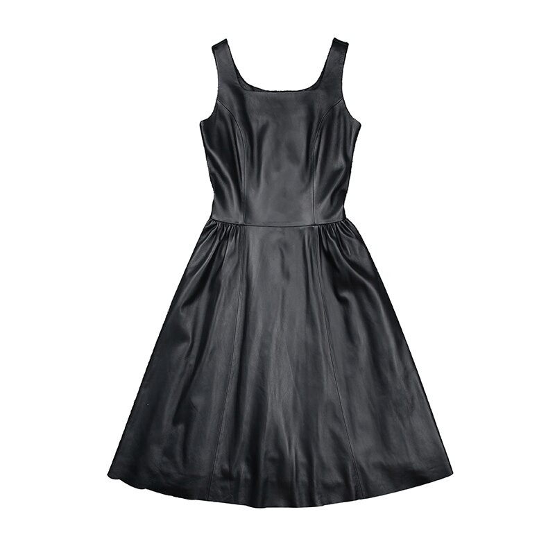 Dresses For Women 2022 Female Fall Winter Hepburn Style High Waist Slimming Vest Black Skirt Mujer Sexy Sling Bodycon Vestido