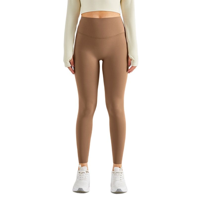 Lulu New Women's Yoga Trousers Are One Size High Stretch Lycra Material Outdoor Sports Fitness Comfort  Sexy Have  Lo