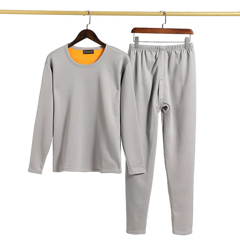 2022 Winter Autumn Clothes And Autumn Pants Men's Padded Warm Middle-aged And Old-aged Cold Thermal Underwear