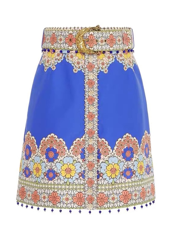 Lady European High Street Designer Dress