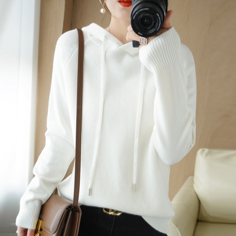 2022 New Winter Women Long Sleeve Warm Fleece Pullovers Hoodies Coats Ladies Warm Sweatshirts