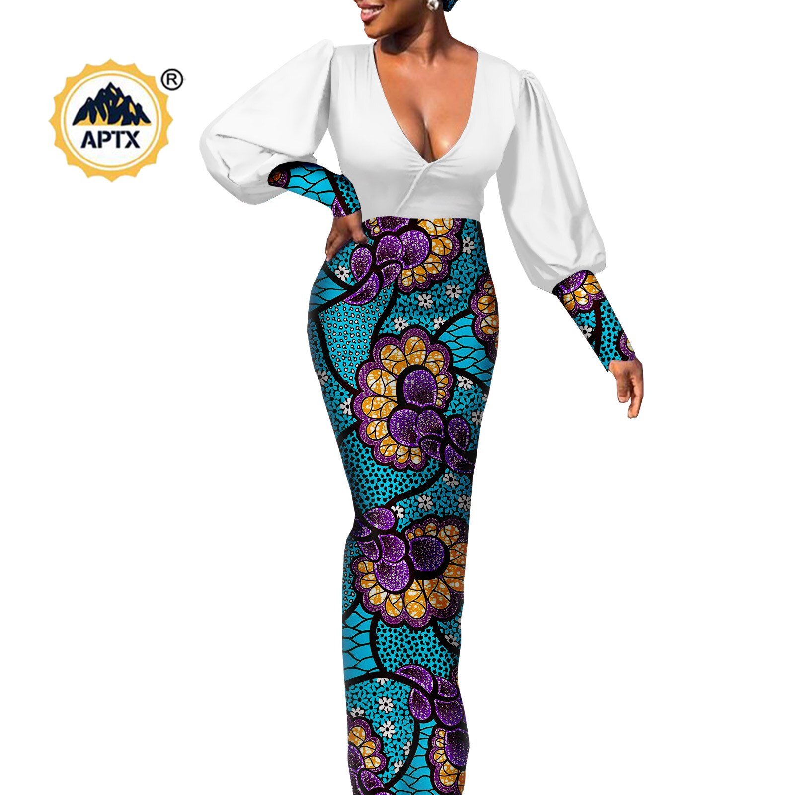 African Couples Clothes Bazin Riche African Dresses for Women Match Men Outfits Chain Top &Pants Sets Dashiki Vestidos Y22C020