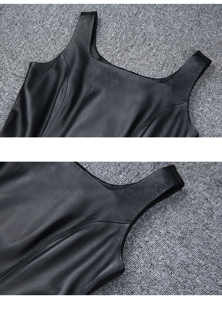 Dresses For Women 2022 Female Fall Winter Hepburn Style High Waist Slimming Vest Black Skirt Mujer Sexy Sling Bodycon Vestido