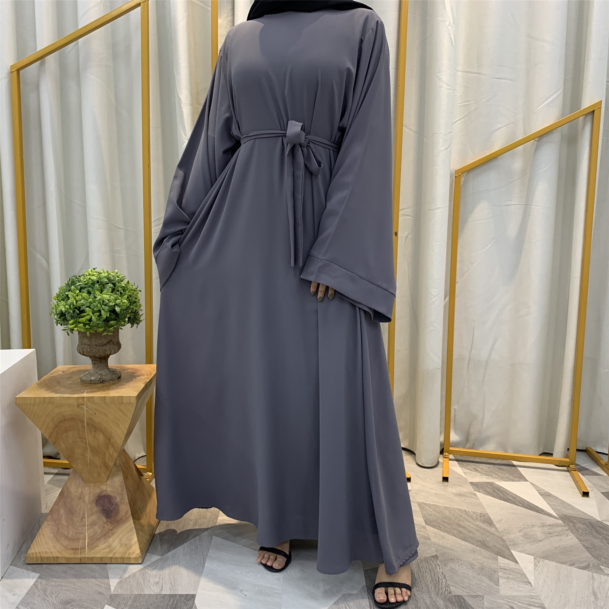 Ramadan Abaya Muslim Hijab Dress abayas for Women Dubai Turkey Islam Clothing Kaftan Robe Longue Femme Musulmane Vestidos Largos