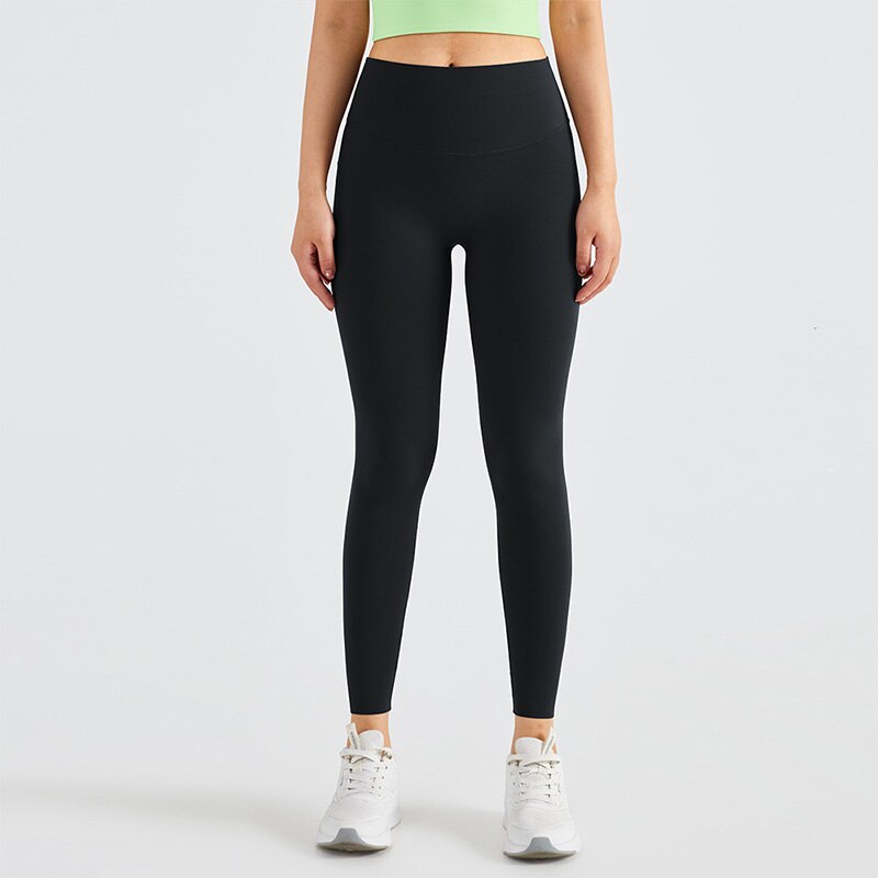Lulu New Women's Yoga Trousers Are One Size High Stretch Lycra Material Outdoor Sports Fitness Comfort  Sexy Have  Lo