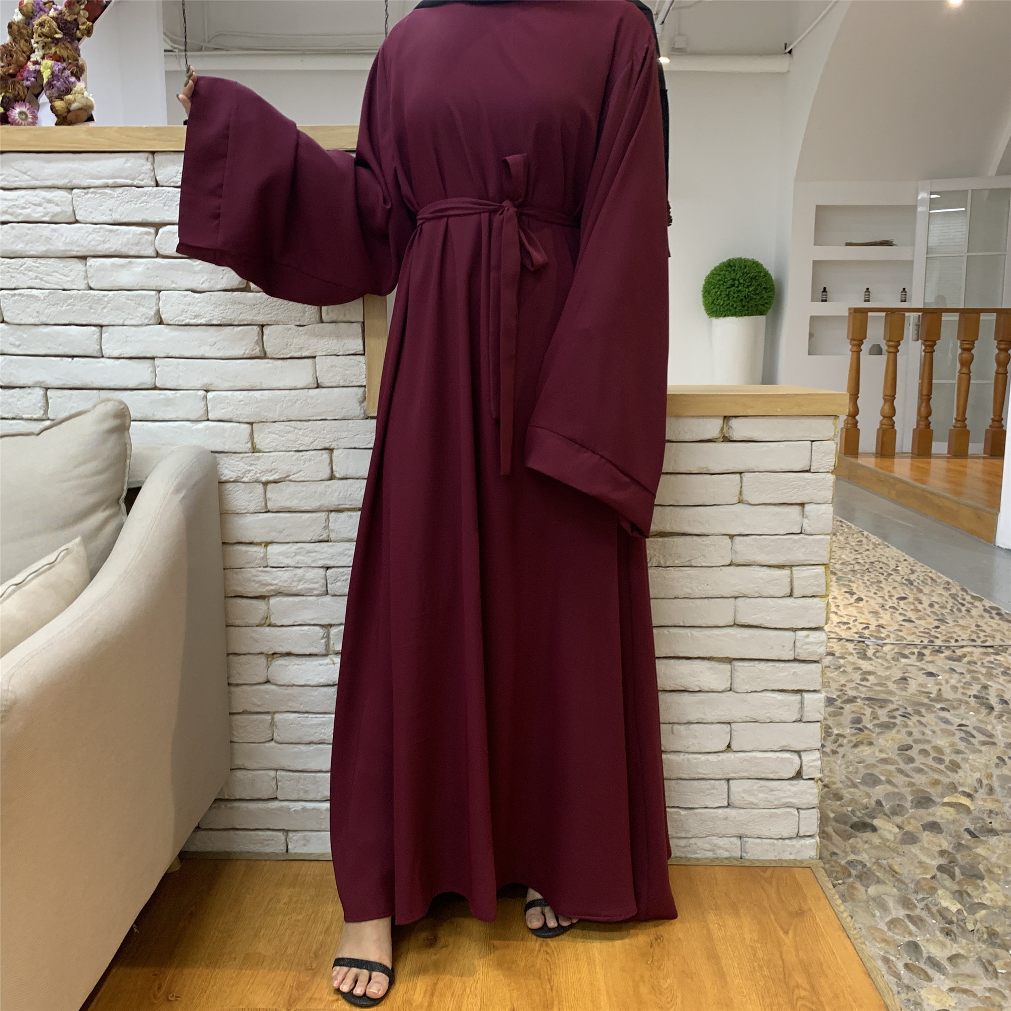 Ramadan Abaya Muslim Hijab Dress abayas for Women Dubai Turkey Islam Clothing Kaftan Robe Longue Femme Musulmane Vestidos Largos