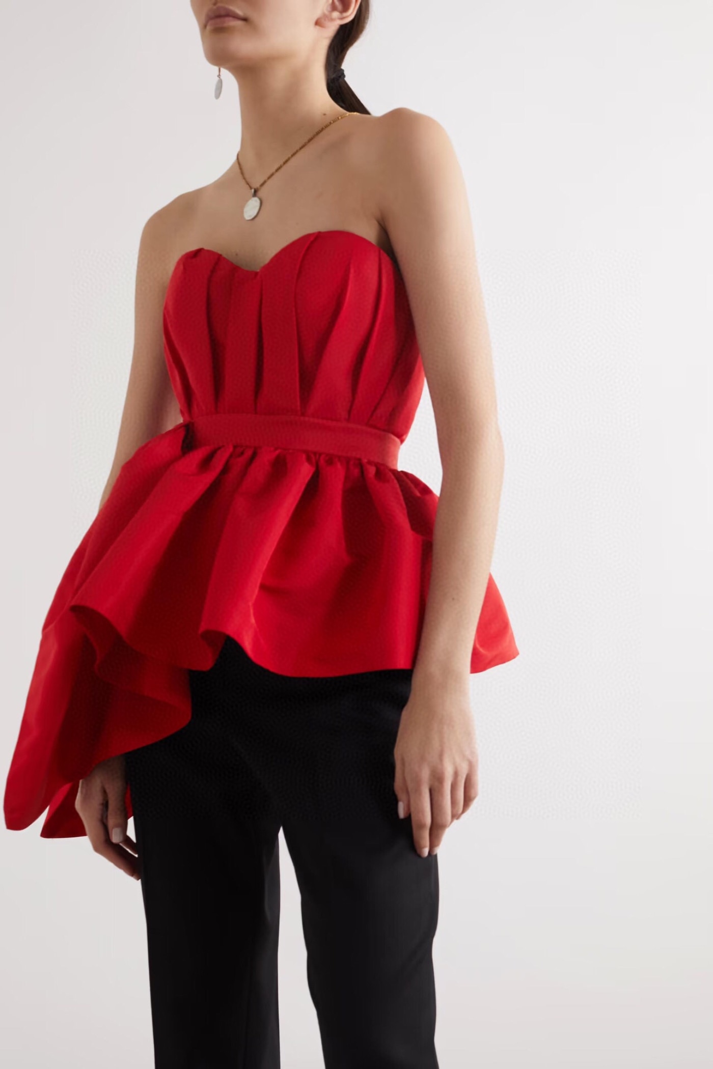 Sexy Silver Red Black Heart-shaped Tube Tops for Fashion Women 2022 New Camisole Wrap Sleeveless Vintage Ladies Clothing