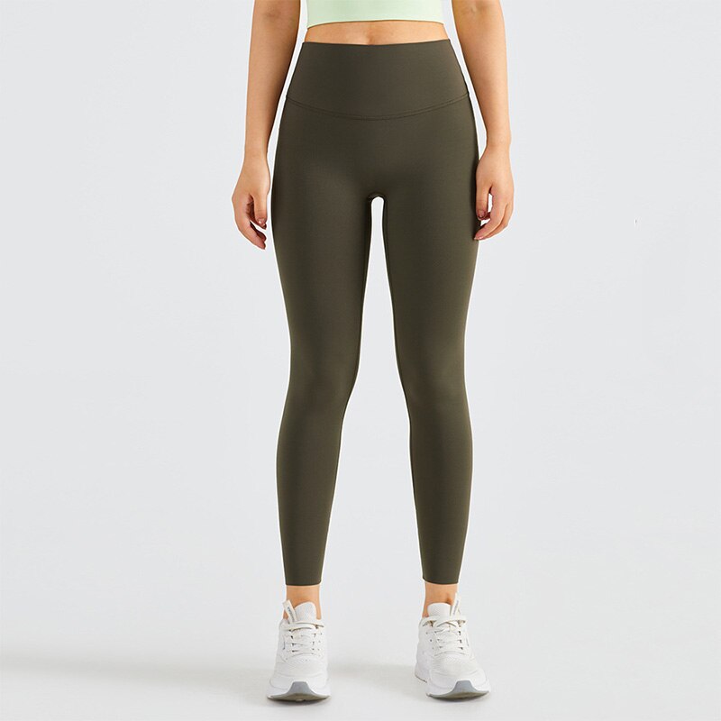 Lulu New Women's Yoga Trousers Are One Size High Stretch Lycra Material Outdoor Sports Fitness Comfort  Sexy Have  Lo