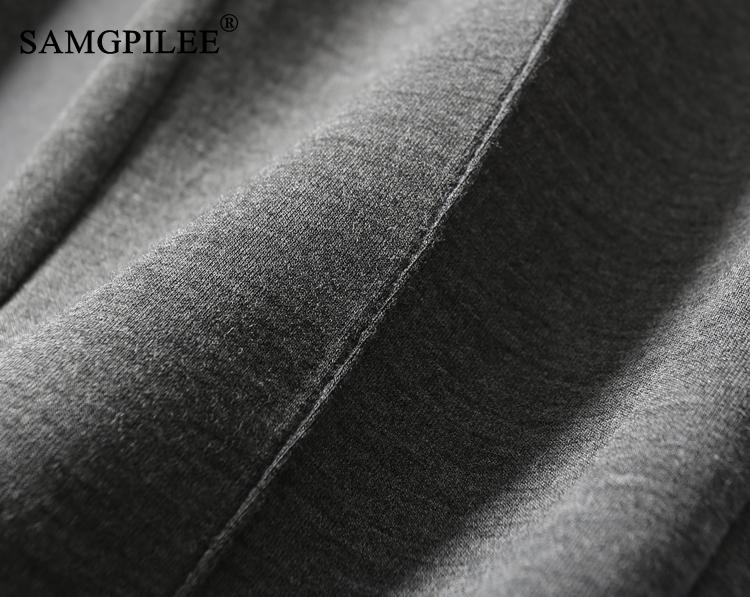 Women Pant 2022 Full Length Casual Korean Broadcloth Elastic Waist Solid High Pleated Pencil Pants For Woman 4XL