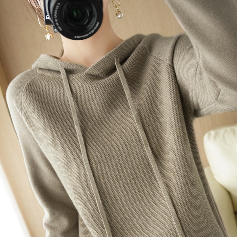 2022 New Winter Women Long Sleeve Warm Fleece Pullovers Hoodies Coats Ladies Warm Sweatshirts