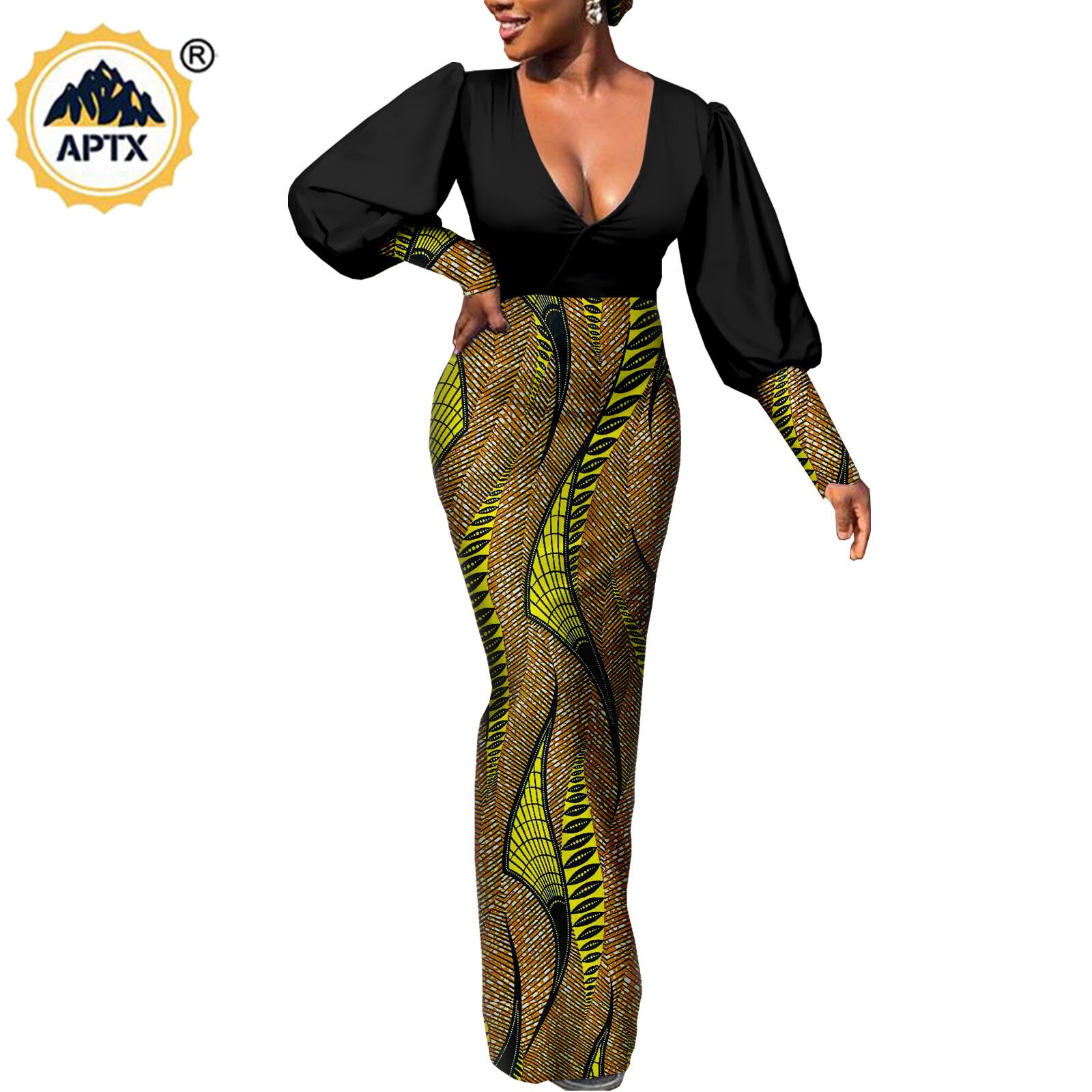 African Couples Clothes Bazin Riche African Dresses for Women Match Men Outfits Chain Top &Pants Sets Dashiki Vestidos Y22C020