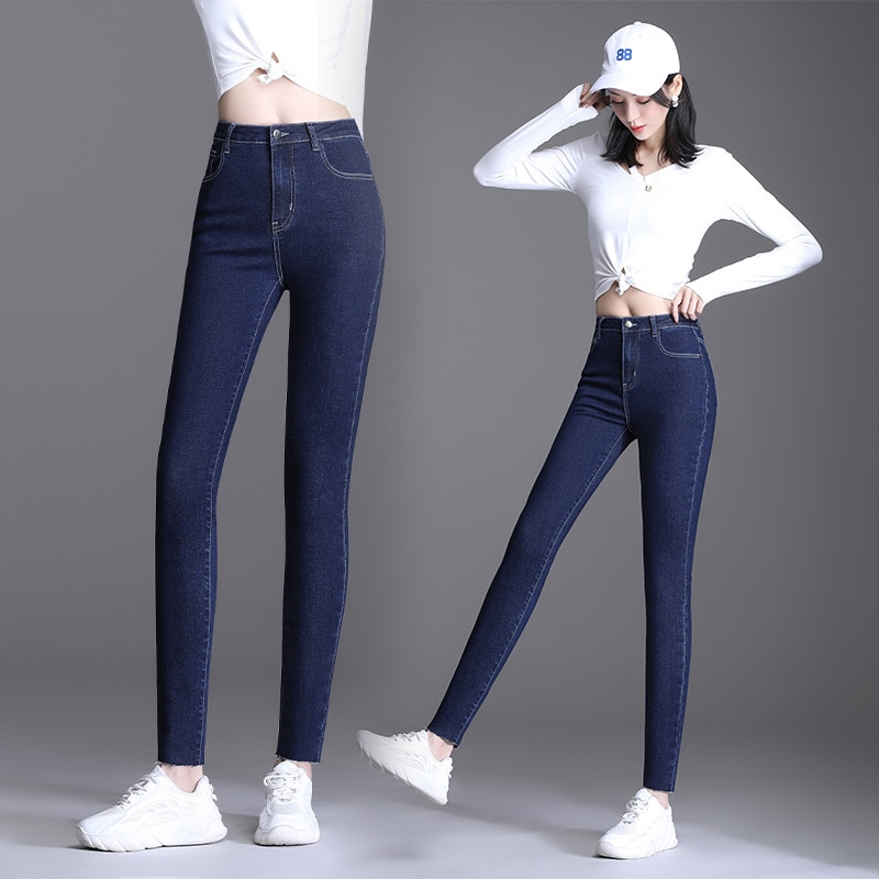 2022 Fall New Ladies Casual Jeans Fashion Versatile Women's Jeans High Quality