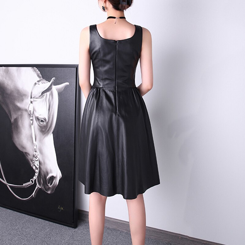 Dresses For Women 2022 Female Fall Winter Hepburn Style High Waist Slimming Vest Black Skirt Mujer Sexy Sling Bodycon Vestido