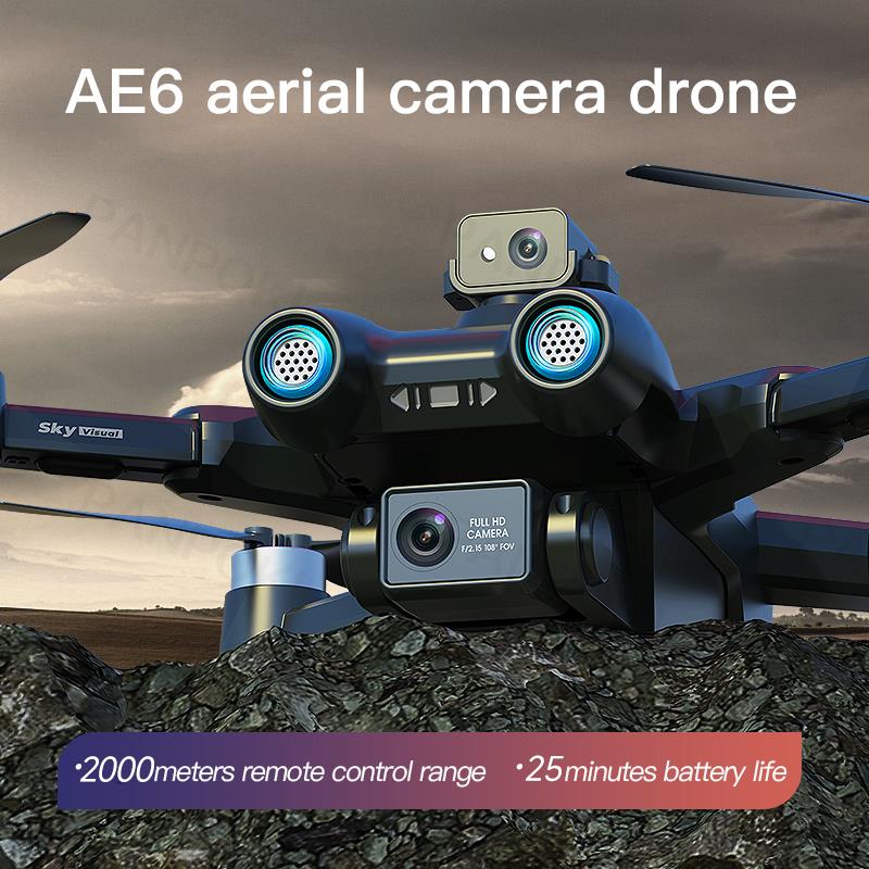 2023 New AE6 Max Drone 4k Profesional GPS 2KM Quadcopter with 5G Camera TransmissIion Wifi FPV drone helicoptero Toys for Boys