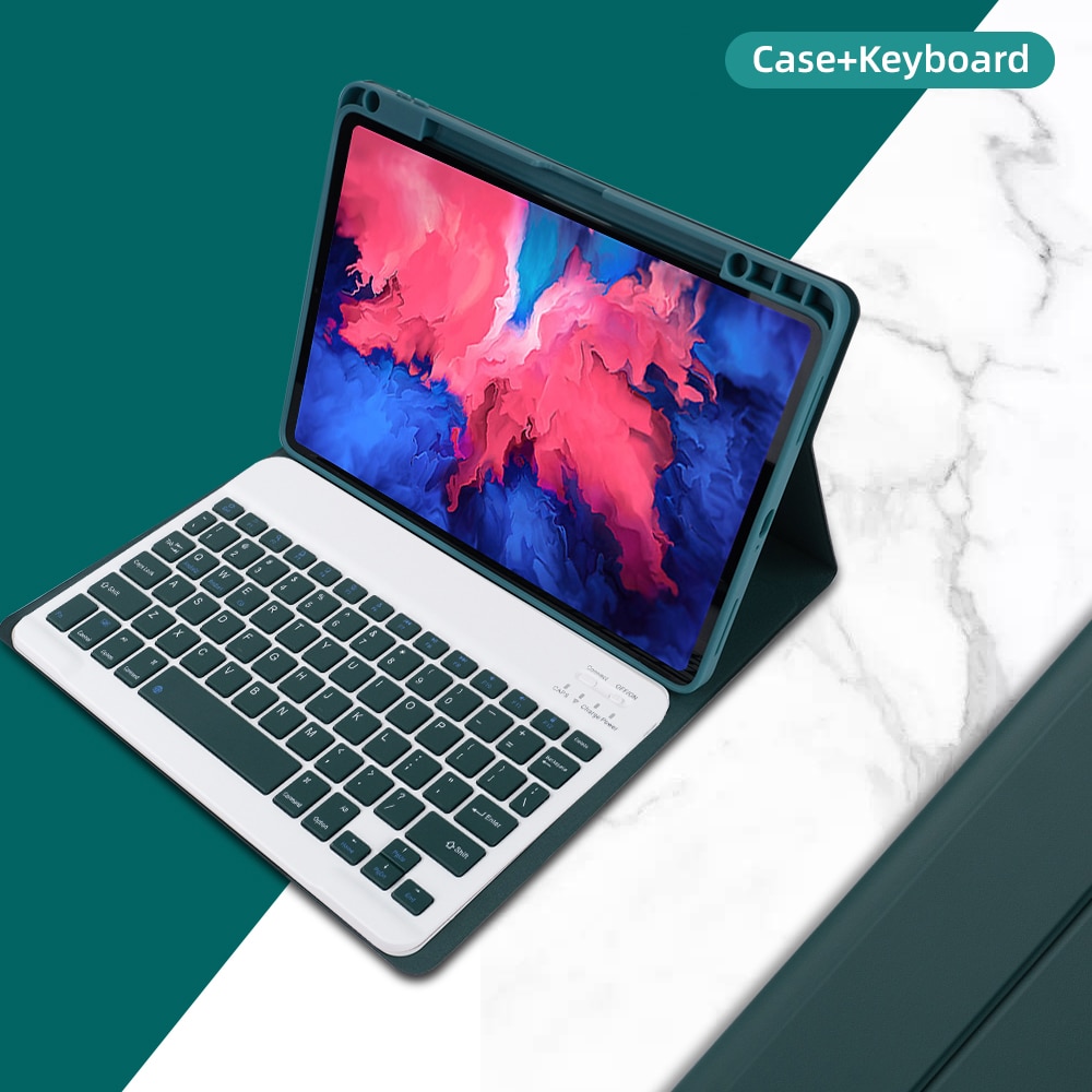 For Lenovo Tab Case With Keyboard For 2021 P11 Plus 11 