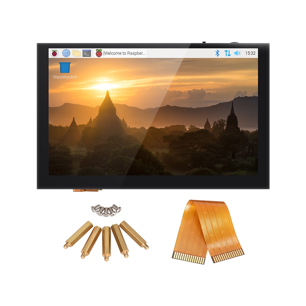 BIGTREETECH PITFT50 V2.0 PITFT70 PI TFT43 Touch Screen DSI LCD Display 3D Printer Parts For Octoprint Raspberry Pi 4 3B Plus 2B