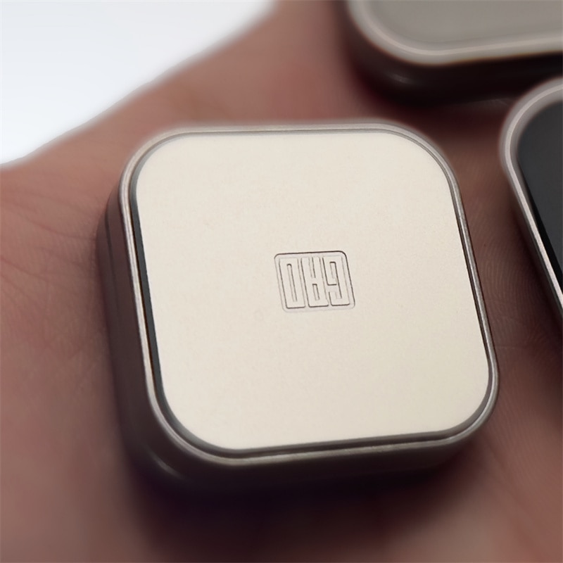 Gao Studio Square Blocks Magnetic Fidget Slider EDC Adult Metal Fidget Toys Autism ADHD Hand Spinner Anti-anxiety Stress  Relief