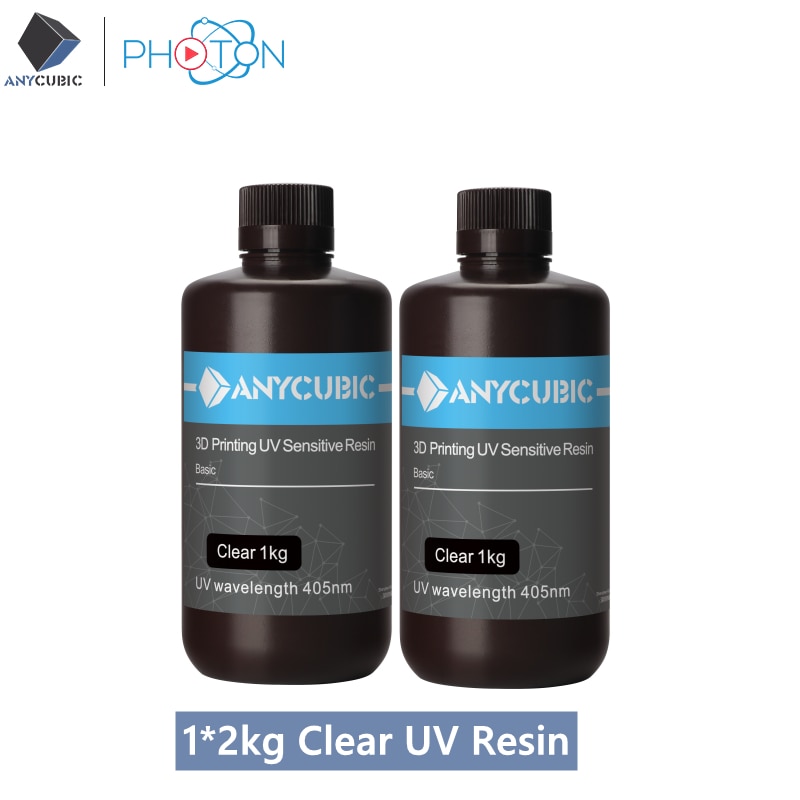 ANYCUBIC 405nm UV Resin For LCD High Precision Quick Curing Liquid Bottle 3D Printer Printing Material