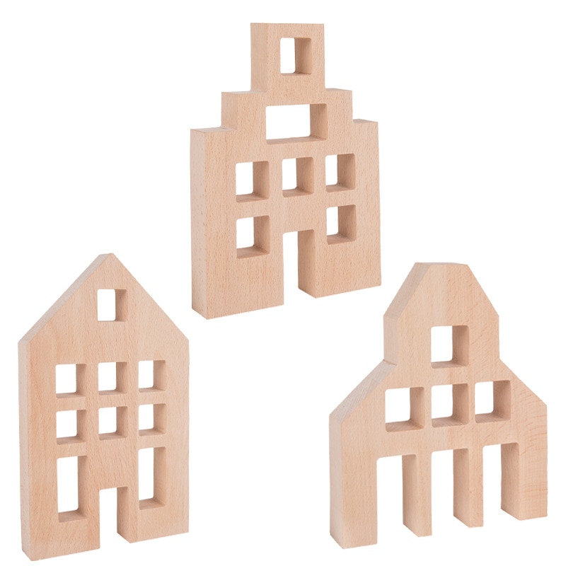 Acrylic Cubes Blocks Gem Blocks Kids Learning Color Light & Shadow Transmission Stacking Toys Baby Montessori Educational Toys