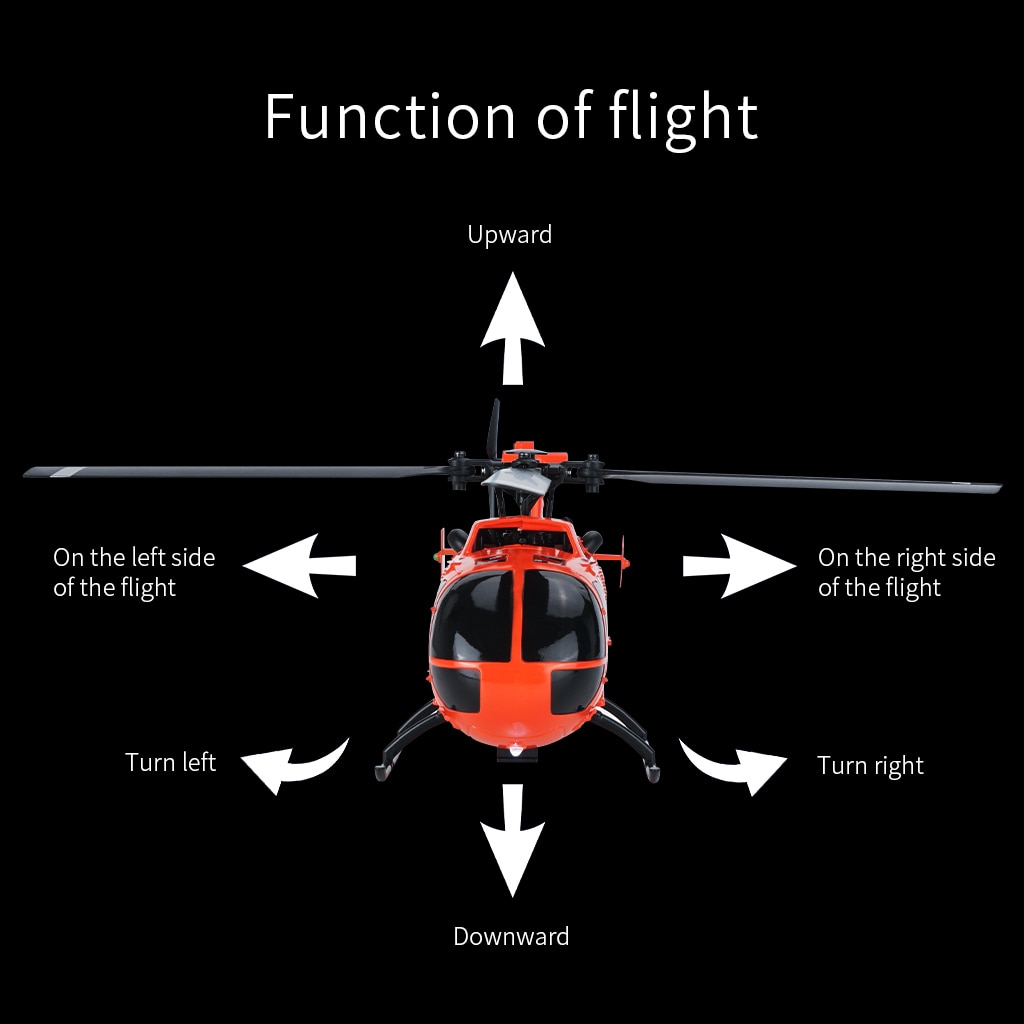 C186 RC Helicopter 2.4G 4 Propellers 6-Axis Electronic Gyroscope For Stabilization RC Toys VS C127
