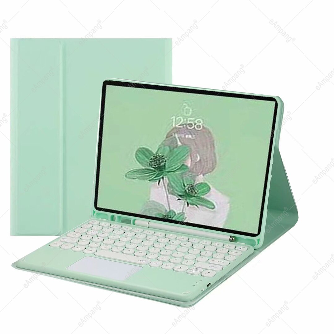 Case For Samsung Galaxy Tab S6 Lite 2022 Case with Keyboard P610 P615 P613 P619 Hebrew Russian Arabic Spanish Korean Keyboard