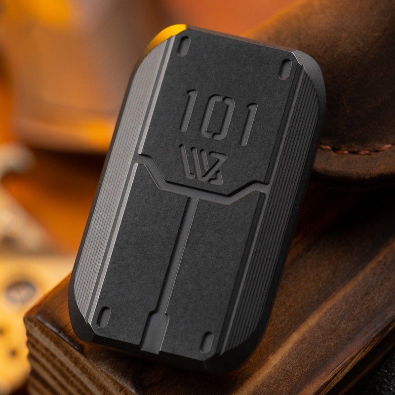 WANWU-EDC Reactive Armor Shield Slider Defense Tungsten Copper Moon Surface Stonewashed Tech EDC Adult Decompression Toy