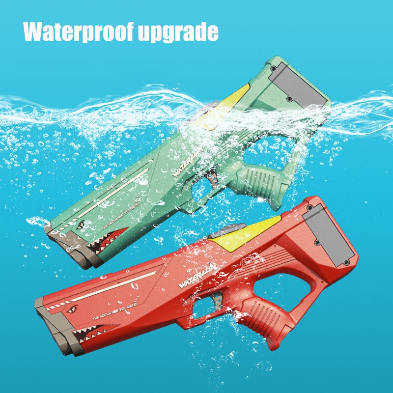 Automatic Electric Water Gun Children Toys Outdoor Beach Water Wars Summer Wimming Pool Large Capacity Water Guns for Kids Adult