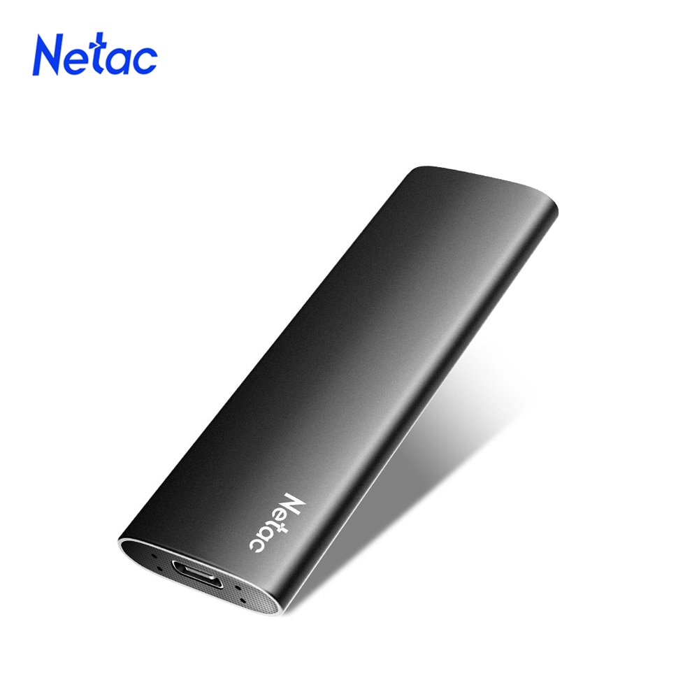 Netac External Portable SSD 250GB 500GB 1TB 2TB SSD Solid Hard Drive External USB 3.1 Type C For Laptop Businessman