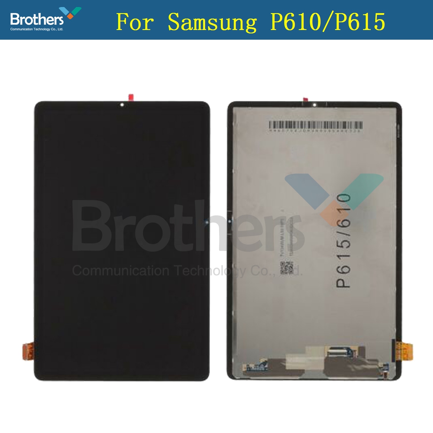 Original For Samsung Galaxy Tab S6 Lite 10.4 P610 P615 P615N P617 LCD Screen Display Touch Digitizer Assembly