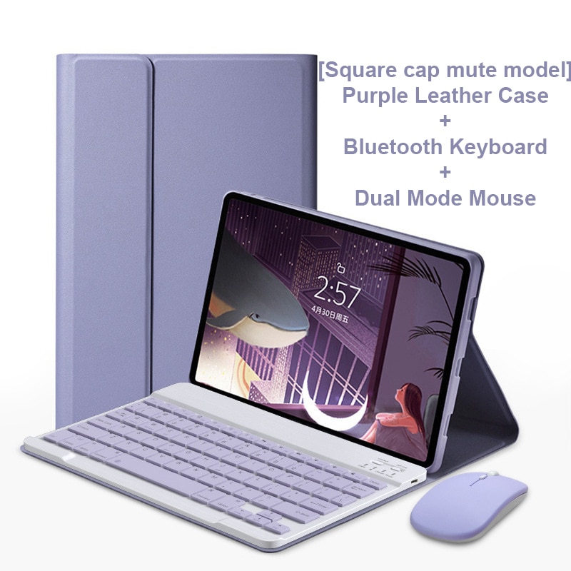 Tablet Case For Samsung Galaxy Tab A8 10.5 S6 Lite 10.4 S7 S8 11 S7 Plus S7 FE S8 Plus 12.4 Case with Bluetooth Keyboard Mouse