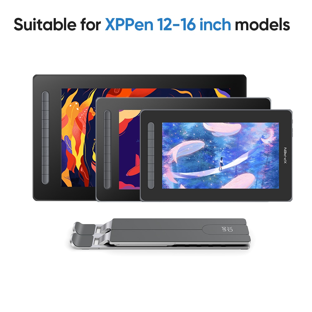 XP-Pen ACS05 Multifunctional Metal Drawing Bracket Pen Display Portable Stand for XPPen 12-16 inch Models Deco L/Deco LW