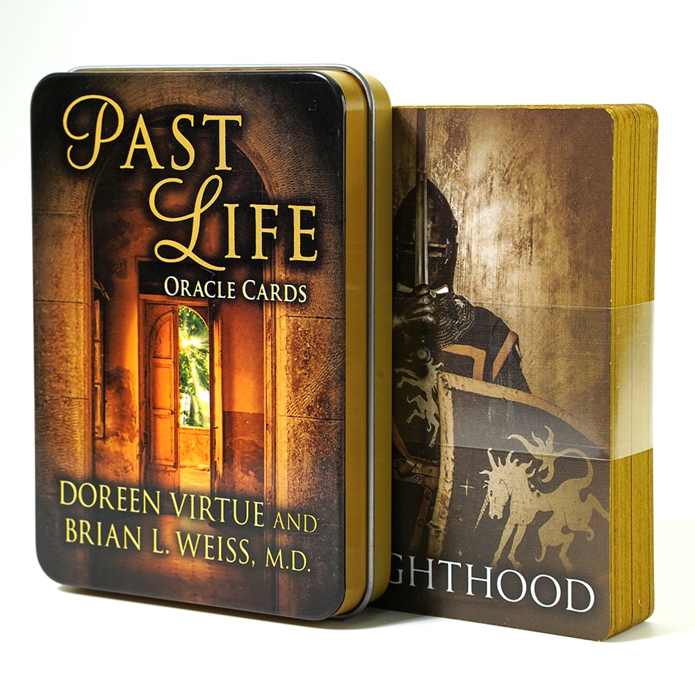 Lunalapin Tarot Luna Lapin Tarot Beginner in a Tin Metal Box High Quality 78 Card Gilded Edge Paper Booklet Based Rider Tarot