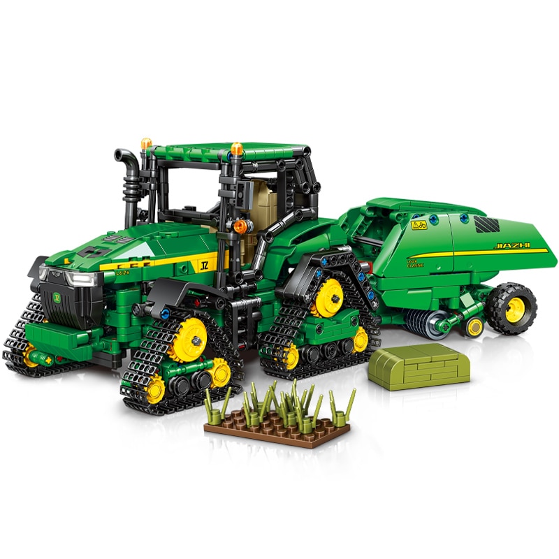 SEMBO BLOCK TECHNICAL City Remote Control RC Car Compatible MOC Building Blocks RC farmer Car Bricks Children Boys Gifts Toys