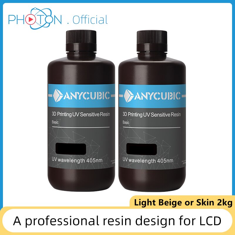 ANYCUBIC 405nm UV Resin For LCD High Precision Quick Curing Liquid Bottle 3D Printer Printing Material