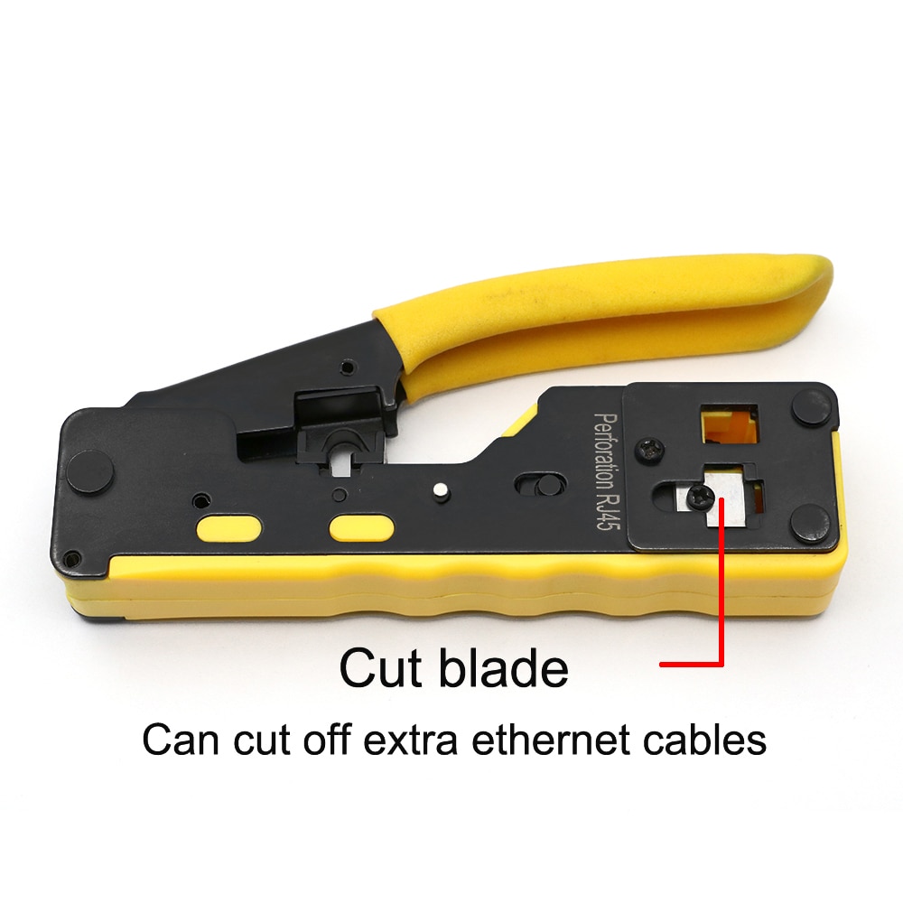 xintylink all in one rj45 pliers networking crimper cat5 cat6 cat7 cat8 crimping network tools ethernet cable Stripper clamp lan