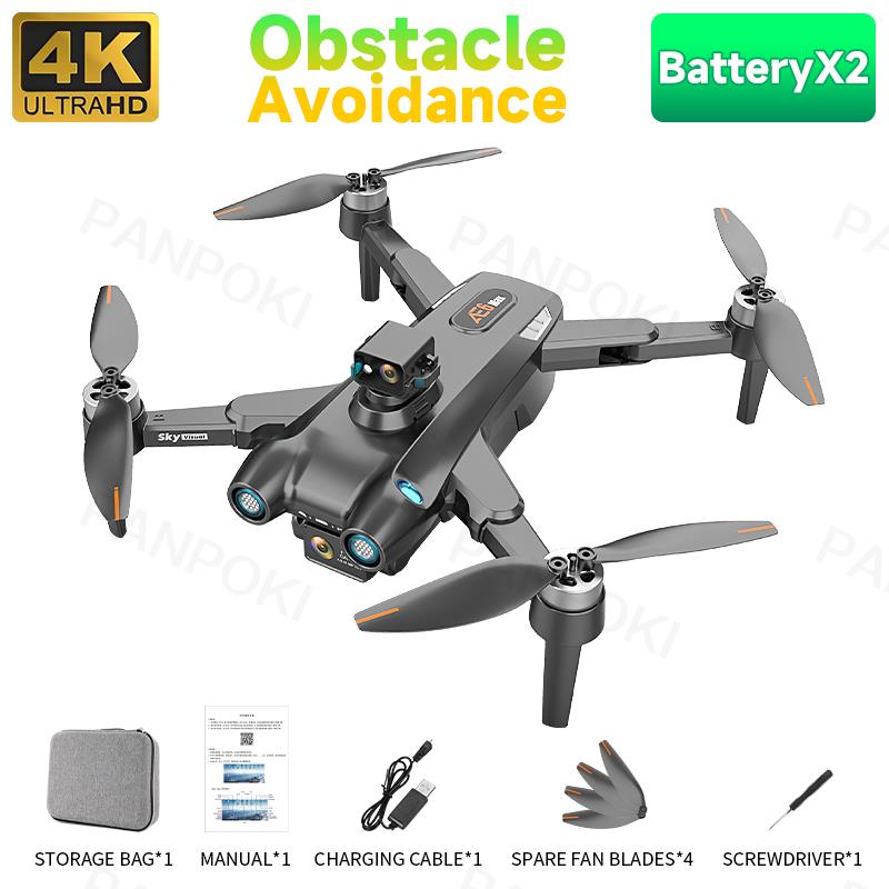 2023 New AE6 Max Drone 4k Profesional GPS 2KM Quadcopter with 5G Camera TransmissIion Wifi FPV drone helicoptero Toys for Boys