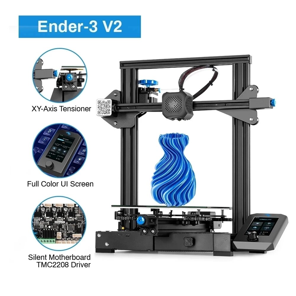 CREALITY 3D Printer Ender 3 S1/Ender 3 S1 PRO/Ender 3 V2 FDM Printer Smart Filament Sensor Self-assemble Printer Kit 3D Machine