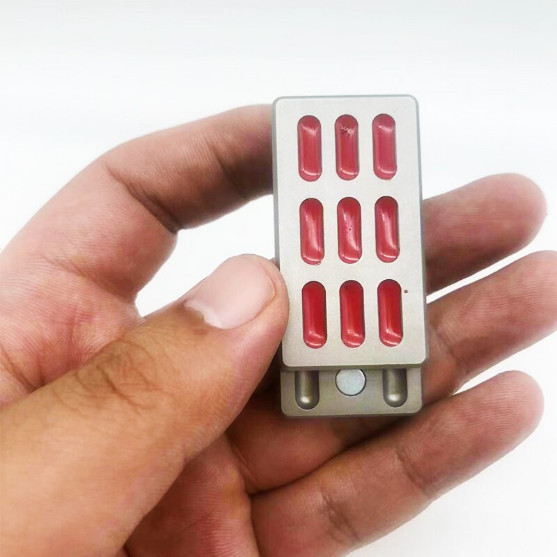 Magnetic Fidget Slider Adult EDC Metal Rotary  Fidget Toy ADHD Hand Spinner Autism Sensory Toys Anxiety Stress Relief Adult Gift