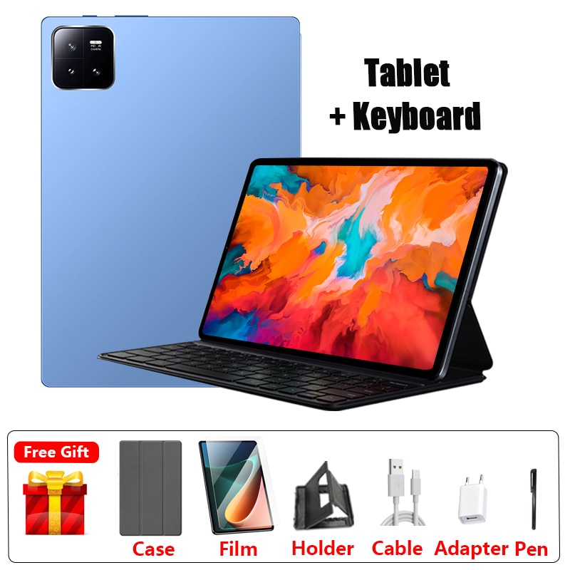 World Premiere Pad 13 Pro Tablet 10 Inch 120Hz WQHD+ Display Tablete android 12 Snapdragon 870 10000mAh 12GB 512GB 5G Tablets pc