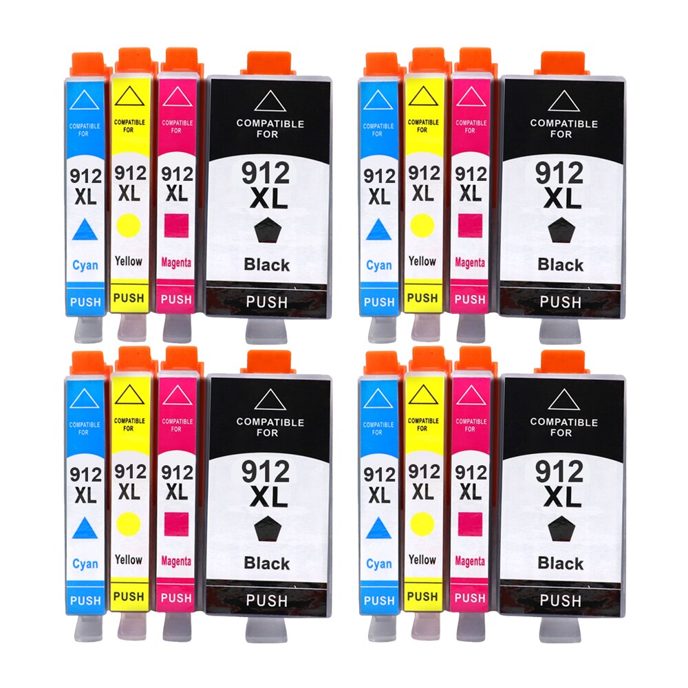 For hp 912xl 912 cartridge for hp OfficeJet 8010 8012 8013 8014 8015 8017 8018 8020 8022 8023 8024 8025 8026 8028 8035 printer