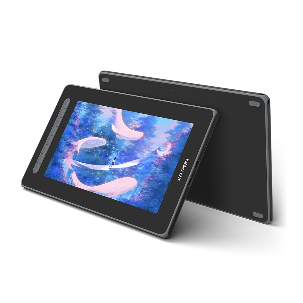 XPPen Artist 12 (2nd) Pen Graphic Tablet Monitor 127%s RGB 8192 Level X3-powered Stylus 8 Keys Tilt Support Windows mac Android