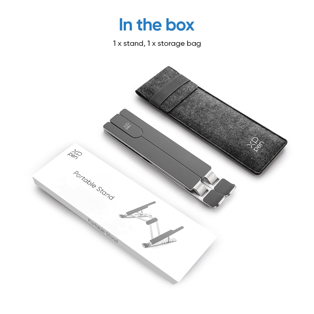 XP-Pen ACS05 Multifunctional Metal Drawing Bracket Pen Display Portable Stand for XPPen 12-16 inch Models Deco L/Deco LW