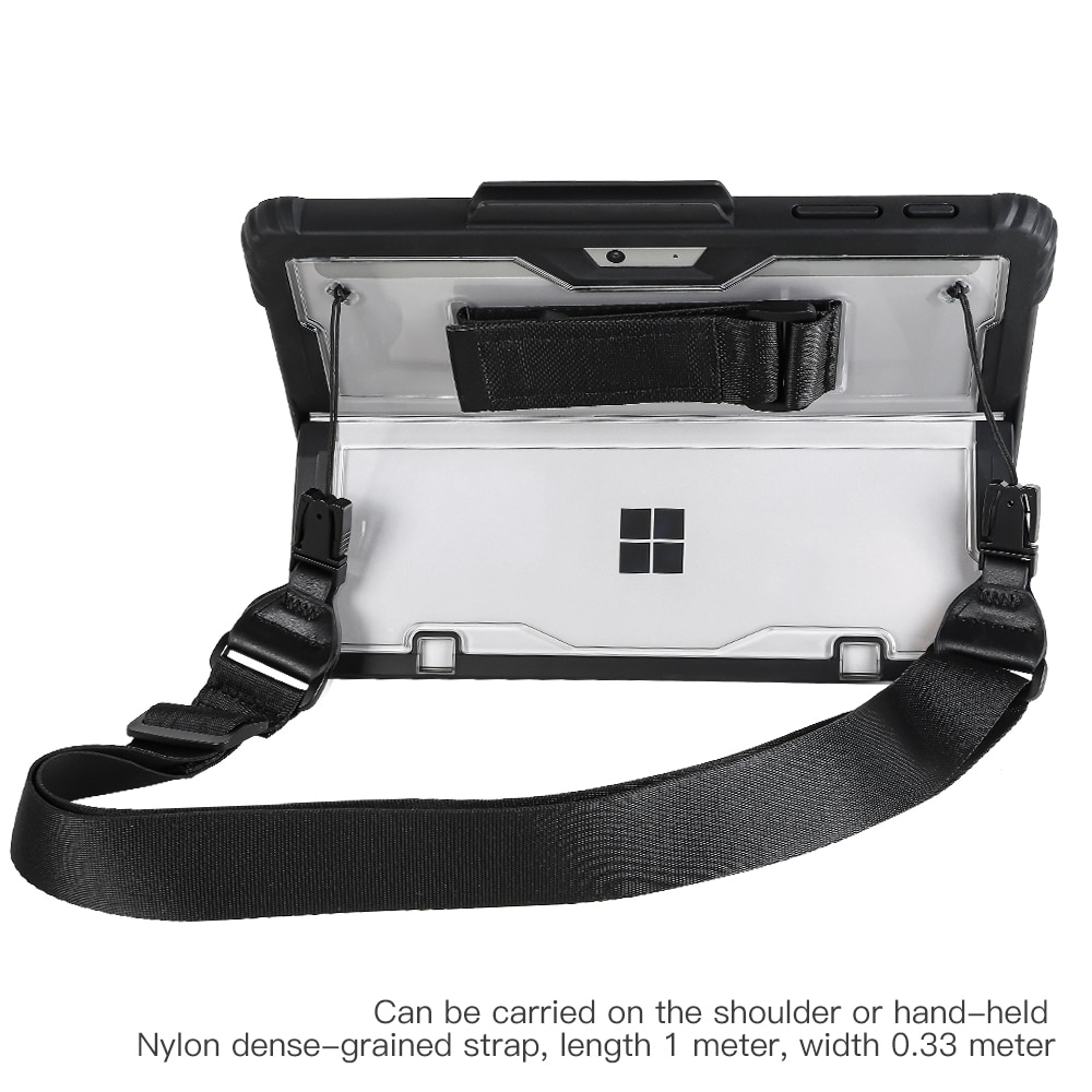 For Microsoft Surface Pro 9 8 7 6 5 4 LTE Surface GO 1 2 3 All-in-One Protective Case Rugged Cover Case with Magnetic Pen Holder