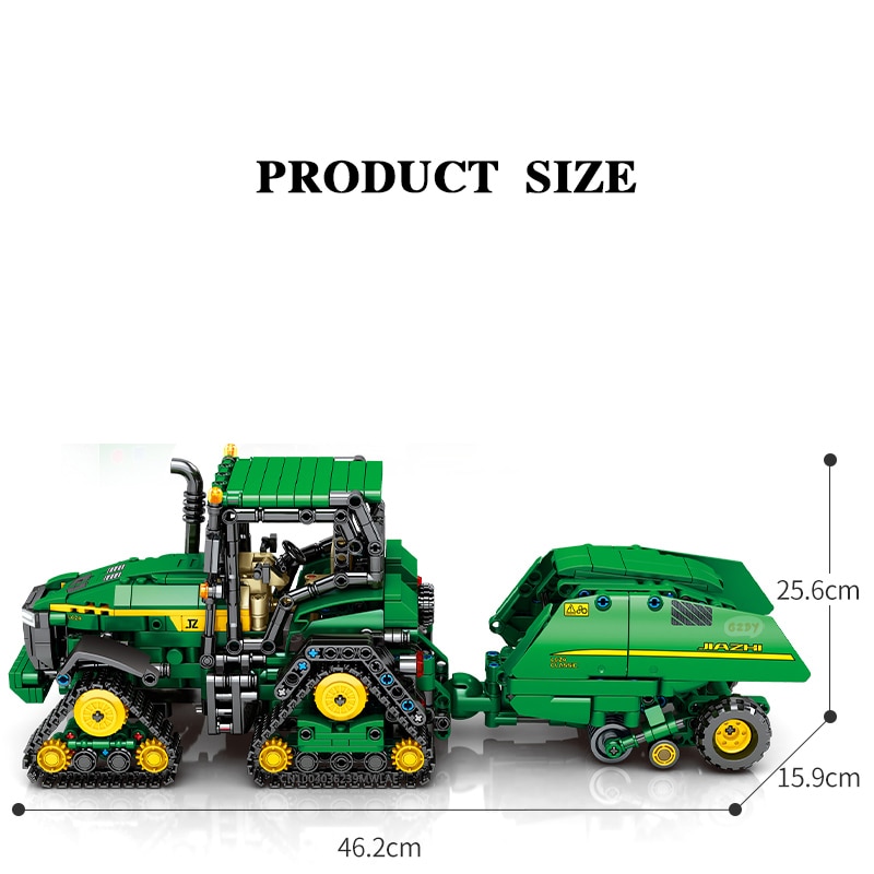 SEMBO BLOCK TECHNICAL City Remote Control RC Car Compatible MOC Building Blocks RC farmer Car Bricks Children Boys Gifts Toys