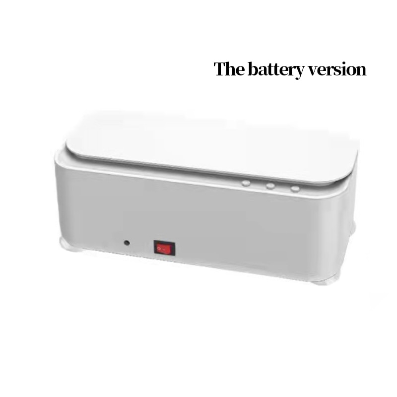 Acoustic Vibration Cleaner Multifunctional Portable Household Cleaning Machine Glasses Cleaning Device Watch Jewelry Cleaning In