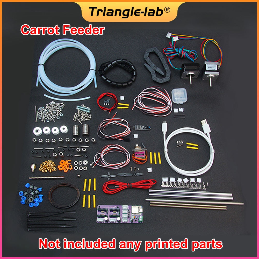 Trianglelab Trident Mmu Kit Enrager Rabbit Carrot Feeder Ercf Ercp Easy Brd V1.1 Multi Material 3D Printer VORA(O)N