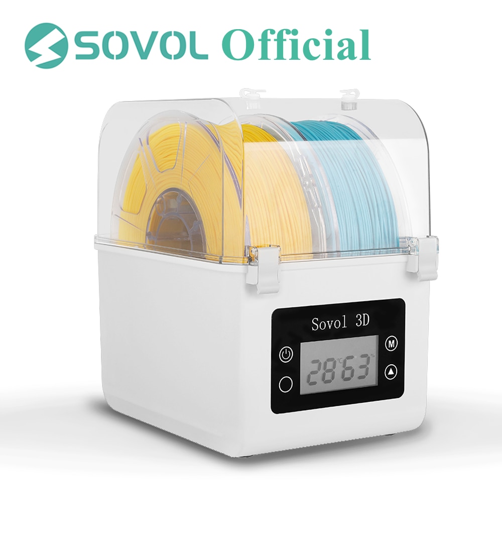 Sovol Filament Dryer Box Heating Drying Filaments Storage Box for Creality Ender-3 Keeping Filament Dry 2KG Filament Dehydrator