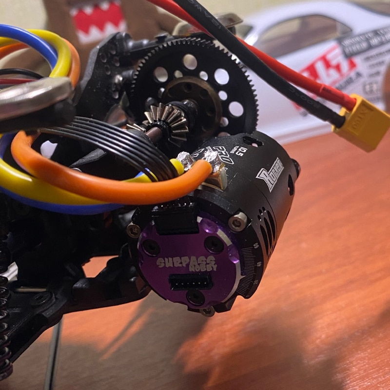 Surpass Hobby Rocket 540 V3 Sensored Brushless Motor Waterproof 3.5T 10.5T 25.5T 21.5T 13.5T for 1/10 1/12 RC Car Drift Truck