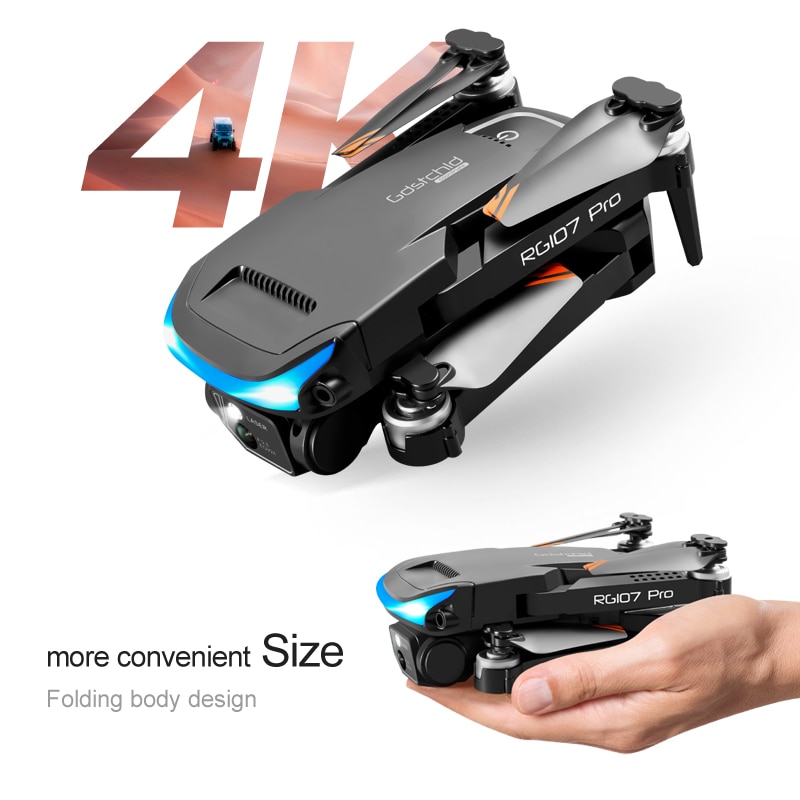 NEW RG107 MAX Drone 4K Professional Dual HD Camera FPV Mini Dron Aerial Photography Brush Motor Foldable Quadcopter Toys